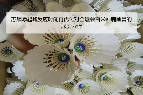 苏炳添起跑反应时间再优化对全运会百米冲刺前景的深度分析